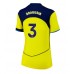 Maillot de foot Tottenham Hotspur Radu Dragusin #3 Troisième vêtements Femmes 2025-26 Manches Courtes